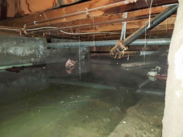 Crawlspace Water Restoration in West Chester